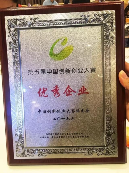 音巢音乐荣获中国创新创业大赛优秀企业奖