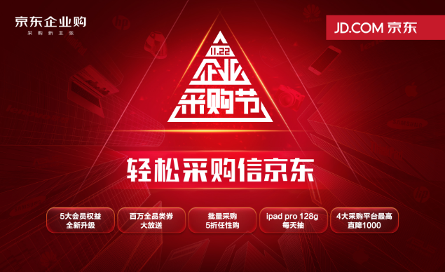 企业采购传统时代终结,京东企业采购节11.22