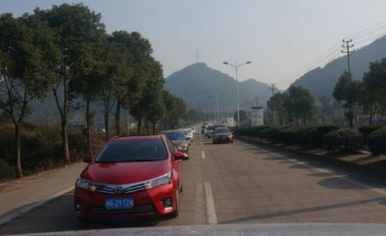 粉爱卡罗拉来袭 华东区域D-4T深度对比试驾会
