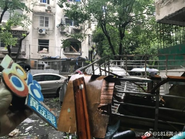 杭州朝晖九区住宅楼突发爆炸 2名伤者已送往医