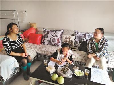 衢州乡村老师手绘家访地图 一个暑假要走126个
