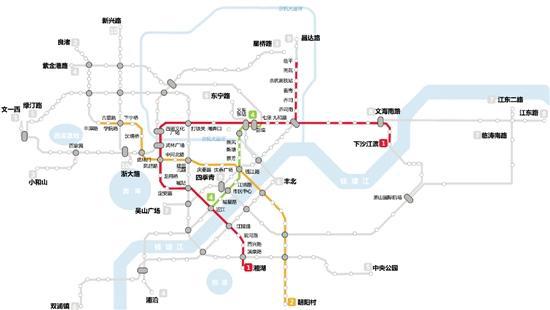 2021年杭州全面开通10条地铁线 各线路开通时间公布