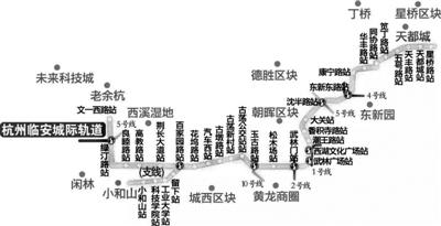 3号线线路图