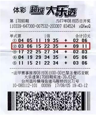 吴先生的彩票