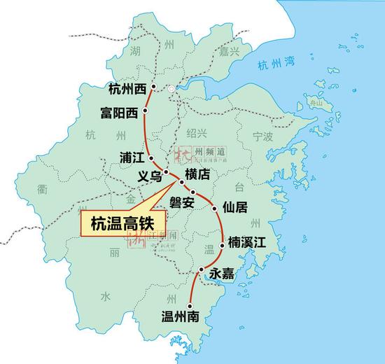 杭州铁路枢纽规划获批复 将新增6条高铁线路(