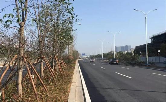 ▲整治后的福州路一期