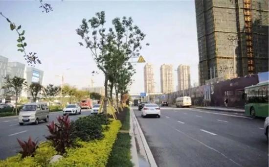 ▲整治后的景屿路