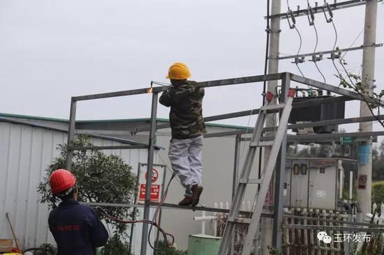 玉环开展消防安全隐患违法建筑集中拆除行动_