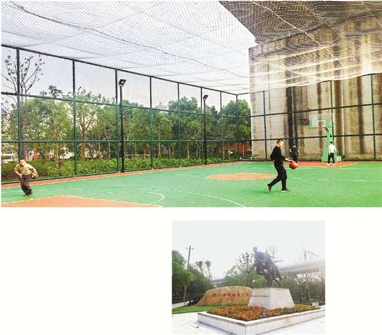 杭州萧山开动脑筋 将脏乱差的桥下空间变成体