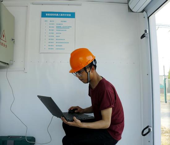 金华永康用智能巡检机器人助力春耕保电