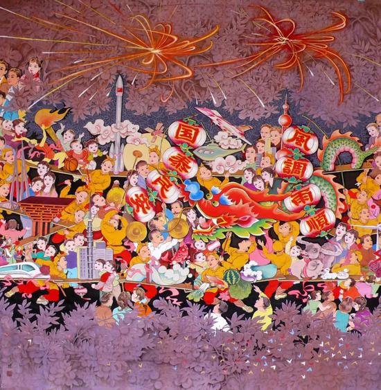 作品 :《中华腾龙》作者 :余统德