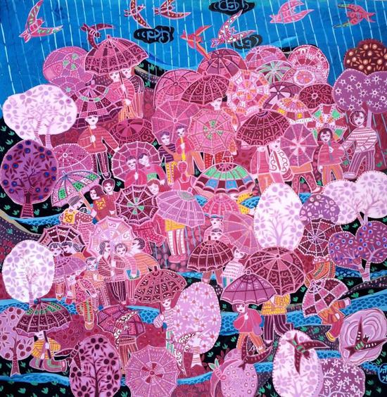 作品 :《雨水》 作者 :余云梅