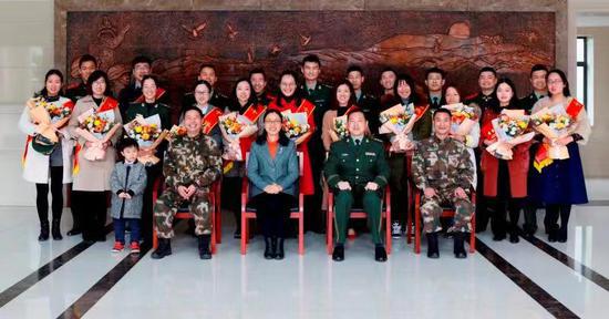 图为活动现场。武警绍兴支队供图