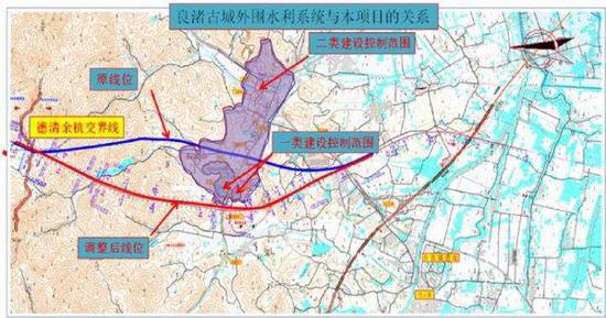 绕行示意图。浙江交通集团杭州板块 供图
