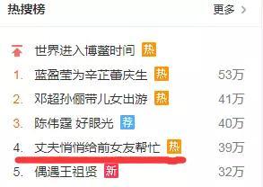 看来网友们对“给前女友帮忙”