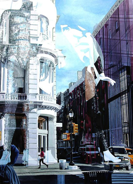 02 银奖Guardians of New York 75x50cm Robin Erickson美国