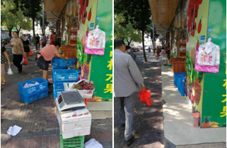 ⑤对越门经营说“不”:请把商品放进门内,把城市品质四溢门外。