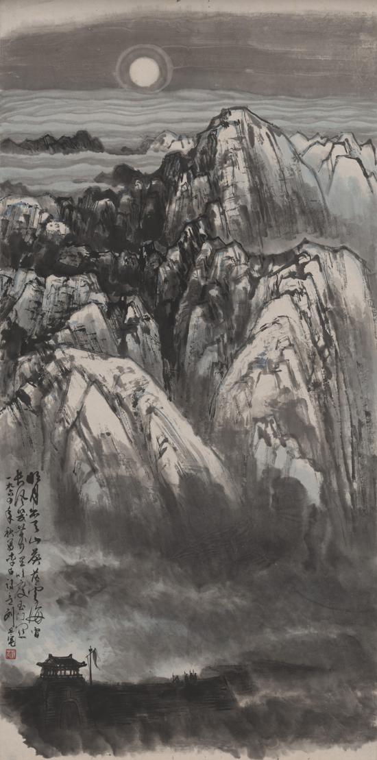 劉旦宅 《關山月》