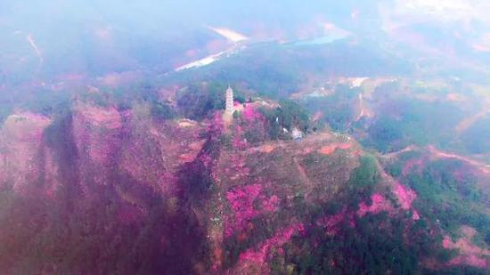 天台县美如仙境的风景名胜 让人不自觉沉醉其