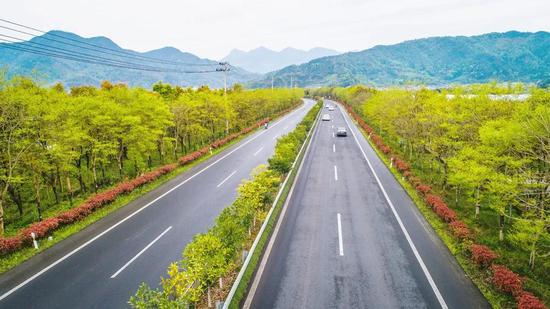 S325省道台州黄岩段风光 王敏智 摄