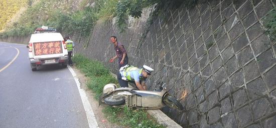 事发现场。警方供图