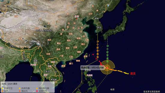 潭美升级为超强台风还有两个台风胚胎 浙江人