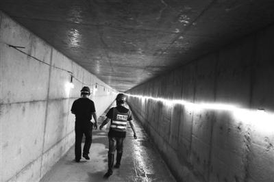 中兴大道综合管廊的许多地下隧道主体工程已完成。蒋文广 摄