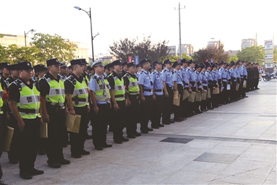 杭州良渚营造扫黑除恶强大阵势 全力打造美好