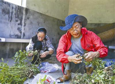 励老师和学生在一起。