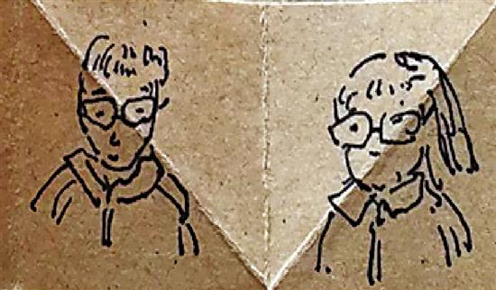 考场上的学生们
