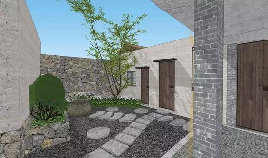 旧粮仓新庭院:黄岩屿头沙滩村改造环保民宿