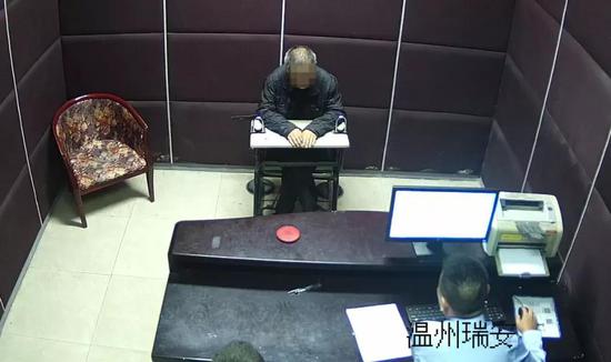 娄某接受警方审讯