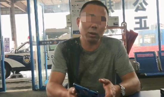 肇事司机孙某。高速交警供图