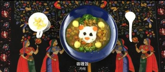 最普通的饭团也会展现出新的生命力: