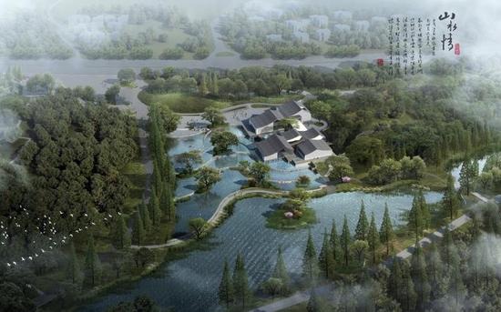 临安青山湖环湖绿道二期效果图