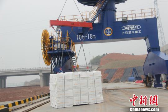 将推动浙西大宗货物运输“弃路走水”。龙游宣传部提供