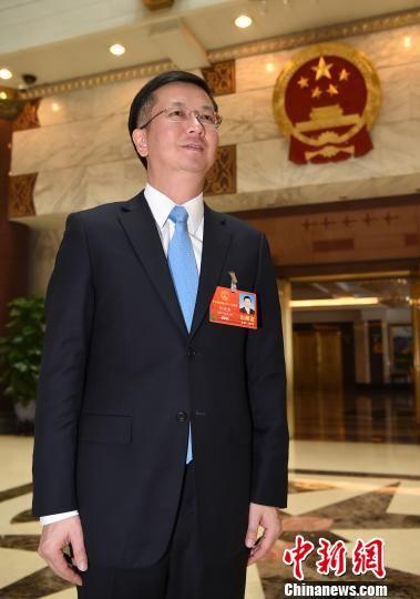 全国人大代表、浙江大学党委书记邹晓东。 侯宇 摄