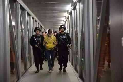 2017年52岁的陈碎园被押解回国。(图片来自网络)