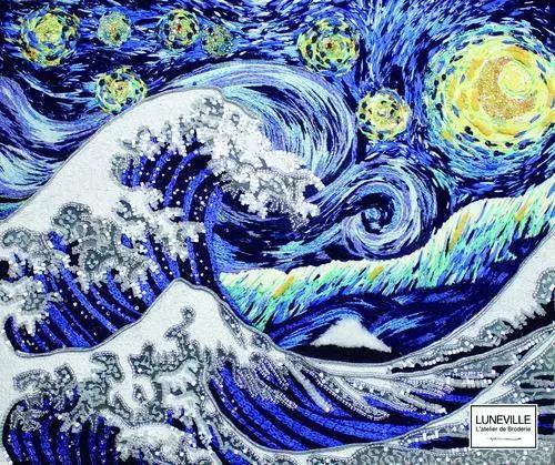 张晓星作品《星夜浮世绘》