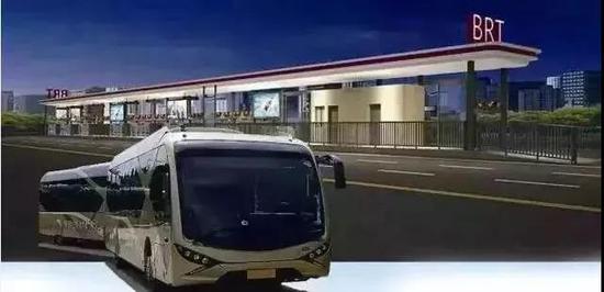温州BRT一号线延伸线2月8日开通 全长为6.5公