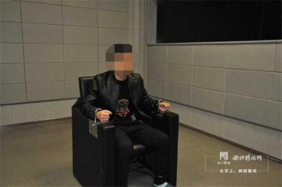 张某在接受调查