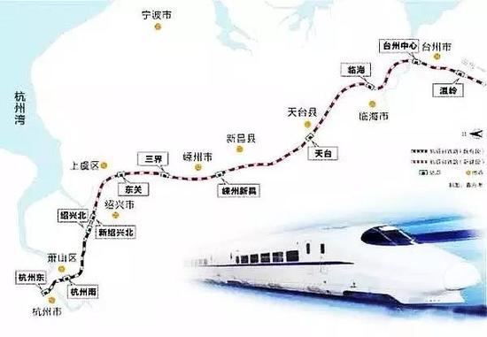 杭绍台铁路2021年7月前全线通车 向建党100周