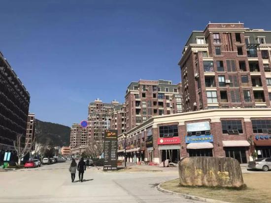 ▲置信·雁荡小镇实景图。图片由业主提供。