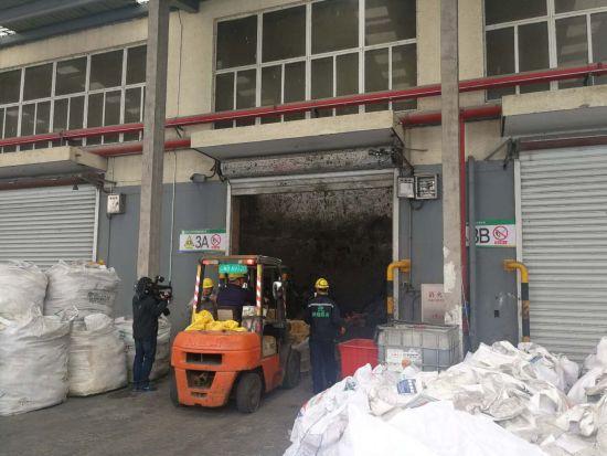 图为销毁现场。 宁波出入境检验检疫局提供