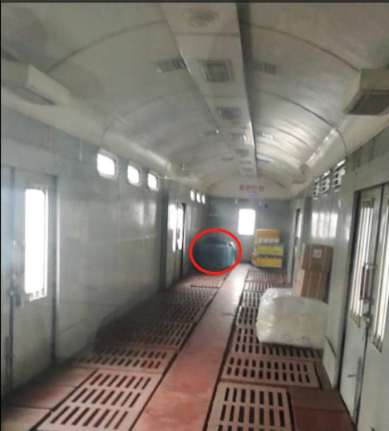 温州火车托运的藏獒越狱 列车行李车厢被迫停