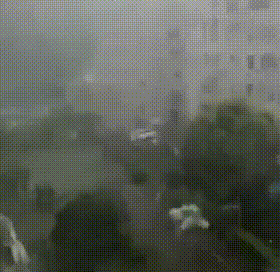 风雨中的台州