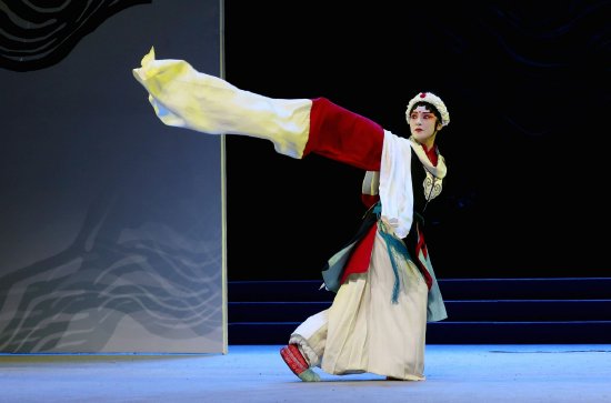 （绍兴目连戏《女吊》 &nbsp;叶婧 饰 玉芙蓉）