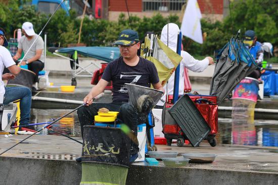 2018年浙江省钓鱼会员联赛金华站开赛