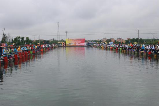 2018年浙江省钓鱼会员联赛金华站开赛