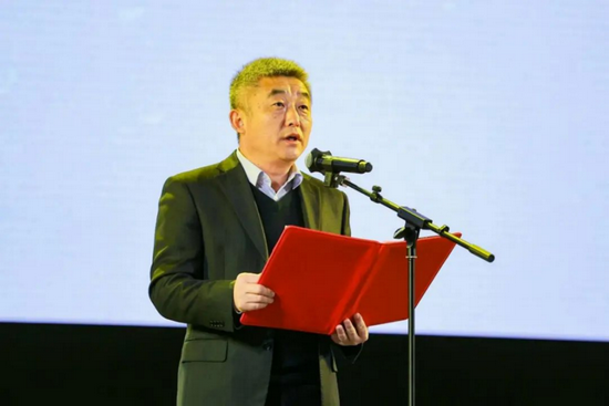 ▲杭州市文化广电旅游局党组成员、二级巡视员刘宇峰致辞